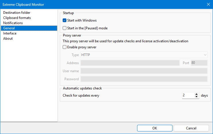 Clipboard logger for Windows